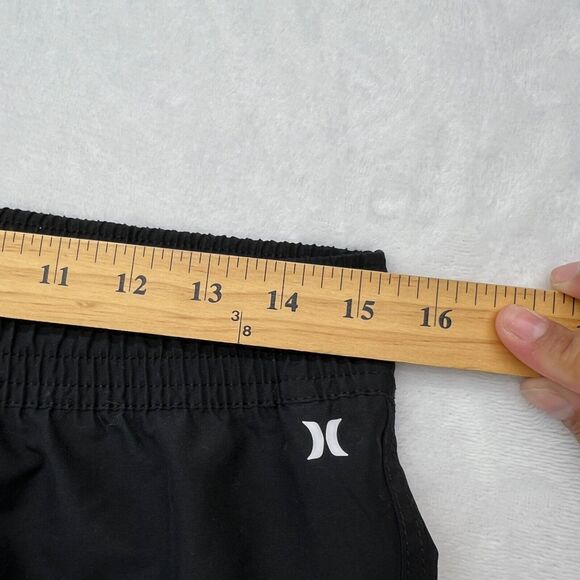 Hurley Black Board Shorts Junior M Swim Beach Pool - Picture 7 of 8